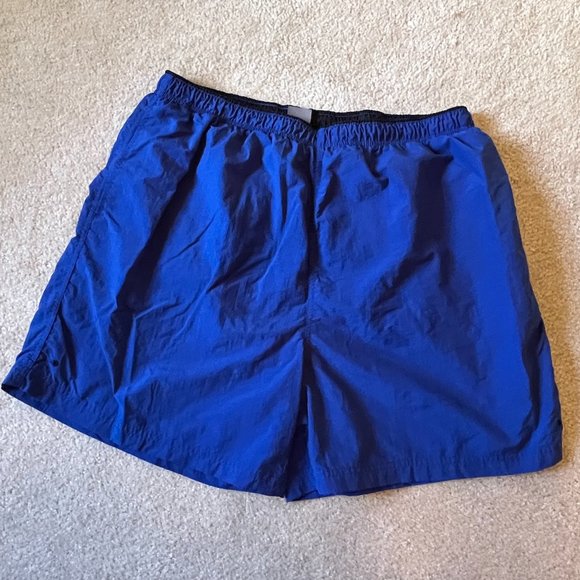 EUC 2X Men's Perry Ellis America Blue Athletic Swim Shorts - Picture 1 of 10